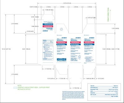 TENDERWRAP 3 INCH WITH CALAMINE LABEL - HP104247 8035 INTR
